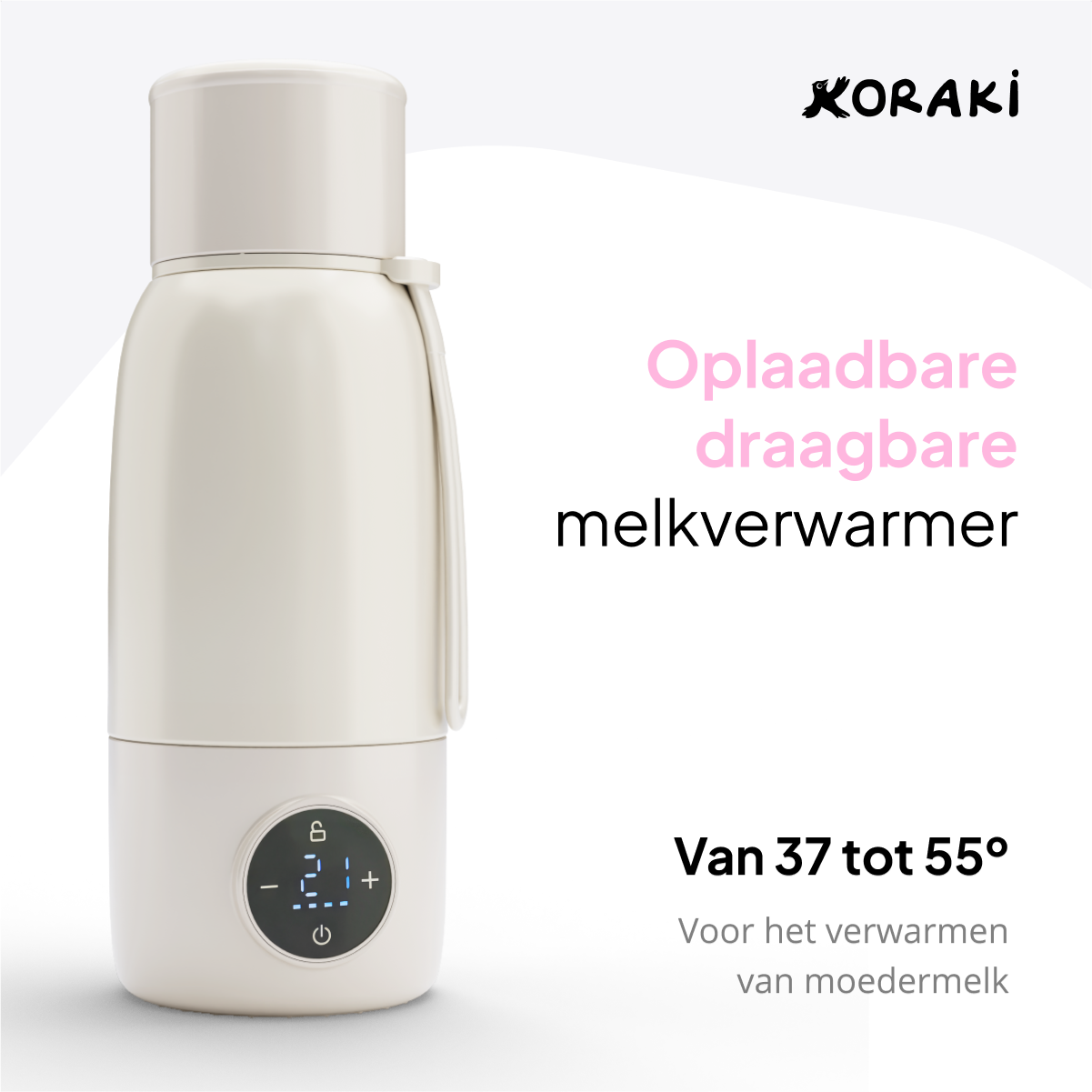 Koraki® Thermosfles Flessenwarmer